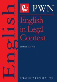 English in Legal context - Monika Takeuchi - ebook
