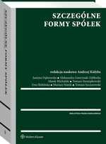 Szczególne formy spółek - Aleksandra Gawrysiak-Zabłocka - ebook
