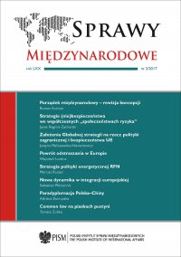 Sprawy Międzynarodowe, nr 2/2017 - Agnieszka Legucka - eprasa