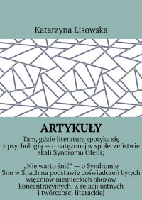 Artykuły - Katarzyna Lisowska - ebook