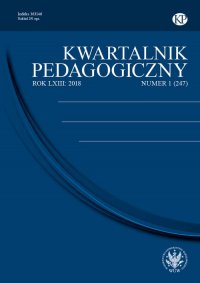 Kwartalnik Pedagogiczny 2018/1 (247) - Praca zbiorowa - eprasa