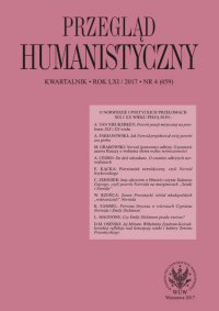 Przegląd Humanistyczny 2017/4 (459)