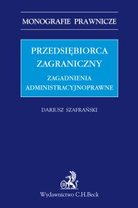 Przedsiębiorca zagraniczny - Dariusz Szafrański - ebook