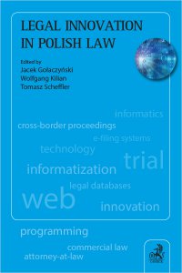 Legal Innovation in Polish Law - Jacek Gołaczyński - ebook