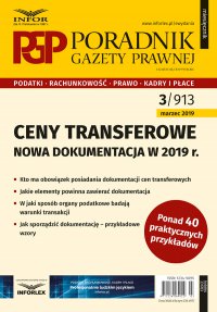 Ceny transferowe - dokumentacja w 2019 r. - Mariusz Makowski - ebook
