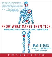 Know What Makes Them Tick - Max Siegel - audiobook