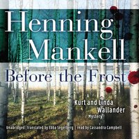 Before the Frost - Henning Mankell - audiobook