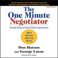 One Minute Negotiator - Don Hutson - audiobook