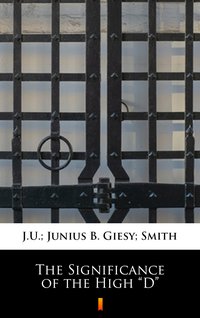 The Significance of the High „D” - J.U. Giesy - ebook