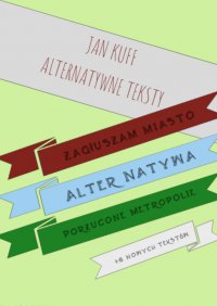 Alternatywne teksty - Jan Kuff - ebook