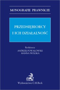 Przedsiębiorcy i ich działalność - Andrzej Powałowski - ebook