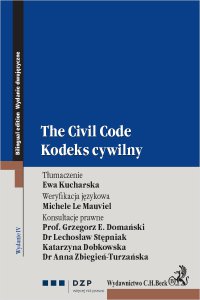 Kodeks cywilny. The civil code. Wydanie 4 - Ewa Kucharska - ebook