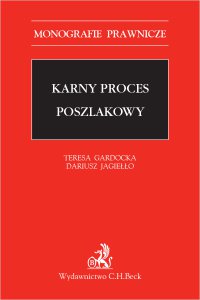 Karny proces poszlakowy - Teresa Gardocka - ebook
