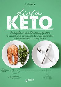 Dieta KETO. Trzydziestodniowy plan na zrzucenie wagi, przywrócenie równowagi hormonalnej, rozjaśnienie umysłu i poprawę zdrowia - Josh Axe - ebook