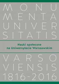 Nauki społeczne na Uniwersytecie Warszawskim - Marek Wąsowicz - ebook