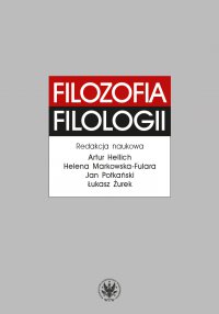 Filozofia filologii - Artur Hellich - ebook