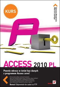 Access 2010 PL. Kurs - Danuta Mendrala - ebook