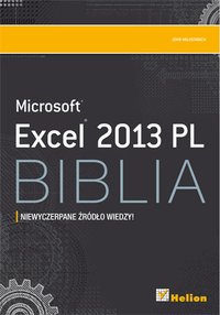 Excel 2013 PL. Biblia - John Walkenbach - ebook