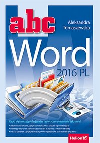 ABC Word 2016 PL - Aleksandra Tomaszewska - ebook