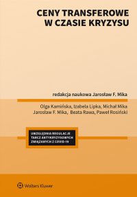 Ceny transferowe w czasie kryzysu - Jarosław F. Mika - ebook