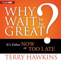 Why Wait to Be Great? - Terry Hawkins - audiobook