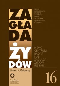Zagłada Żydów. Studia i Materiały nr 16 R. 2020 - dr hab. Dariusz Libionka - ebook