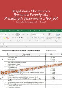 Rachunek Przepływów Pieniężnych generowany z JPK_KR - Magdalena Chomuszko - ebook