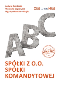 ABC spółki z o.o. spółki komandytowej - Justyna Broniecka - ebook