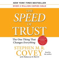 Speed of Trust - Stephen M.R. Covey - audiobook