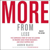 More From Less - Andrew McAfee - audiobook