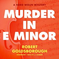 Murder in E Minor - Robert Goldsborough - audiobook