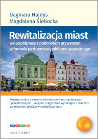 Rewitalizacja miast we współpracy z podmiotem prywatnym w formule partnerstwa publiczno-prywatnego - Dagmara Hajdys - ebook