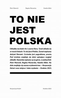 To nie jest Polska - Piotr Marecki - ebook