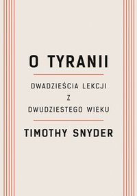 O tyranii - Timothy Snyder - ebook