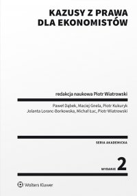 Kazusy z prawa dla ekonomistów - Piotr Wiatrowski - ebook