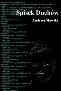 Spisek duchów - Andrzej Sławski - ebook