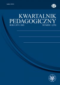 Kwartalnik Pedagogiczny 2021/1 (259) - Adam Fijałkowski - eprasa