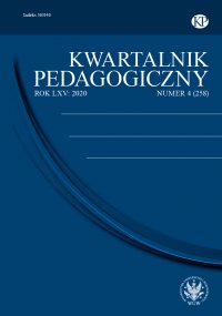 Kwartalnik Pedagogiczny 2020/4 (258) - Adam Fijałkowski - eprasa