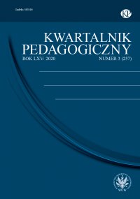 Kwartalnik Pedagogiczny 2020/3 (257) - Adam Fijałkowski - eprasa