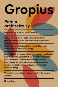 Pełnia architektury - Walter Gropius - ebook
