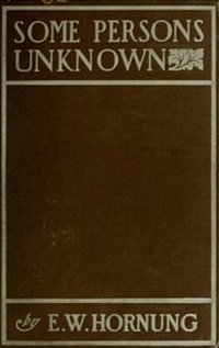 Some Persons Unknown - E. W. Hornung - ebook