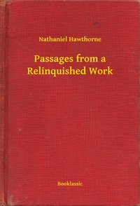 Passages from a Relinquished Work - Nathaniel Hawthorne - ebook