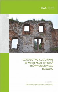 Dziedzictwo kulturowe w kontekście wyzwań zrównoważonego rozwoju - Michał Pawleta - ebook