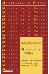 Słowo-obraz-dźwięk. Literatura i sztuki wizualne w koncepcjach polskiej awangardy 1918-1939 - Beata Śniecikowska - ebook