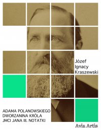 Adama Polanowskiego Dworzanina Króla JMCI Jana III. Notatki - Józef Ignacy Kraszewski - ebook