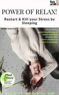 Power of Relax. Restart & Kill your Stress by Sleeping - Simone Janson - ebook