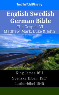 English Swedish German Bible - The Gospels VI - Matthew, Mark, Luke & John - TruthBeTold Ministry - ebook