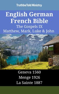 English German French Bible - The Gospels IX - Matthew, Mark, Luke & John - TruthBeTold Ministry - ebook
