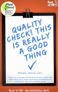 Quality Check! This is really a Good Thing - Simone Janson - ebook