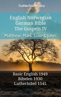 English Norwegian German Bible - The Gospels IV - Matthew, Mark, Luke & John - TruthBeTold Ministry - ebook